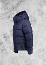 Burb Halsby Puffer Jacket Navy - MOTION WEAR