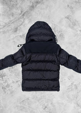 Burb Lockwell Detachable Sleeve Puffer Jacket Navy - MOTION WEAR