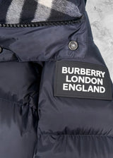 Burb Lockwell Detachable Sleeve Puffer Jacket Navy - MOTION WEAR