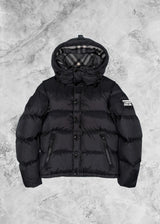 Burb Lockwell Detachable Sleeve Puffer Jacket Navy - MOTION WEAR