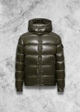 Monc Maya Puffer Jacket Glossy Green - MOTION WEAR