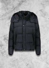 Burb Leeds Puffer Jacket Black - MOTION WEAR