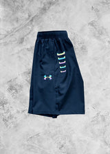 Motion Wear - Reflective Shorts Navy Blue - MOTION WEAR