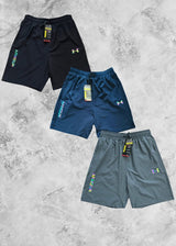 Motion Wear - Reflective 3 Pack Shorts - MOTION WEAR