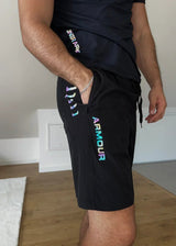 Motion Wear - Reflective Shorts Black - MOTION WEAR