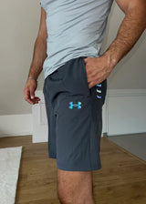 Motion Wear - Reflective Shorts Gray - MOTION WEAR