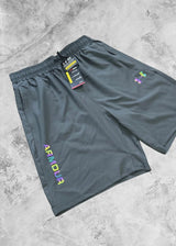 Motion Wear - Reflective Shorts Gray - MOTION WEAR